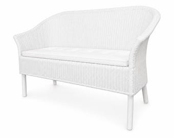 Sofá estilo mimbre – Asientos modernos minimalistas – Escala 1/24 1/18 1/12 1/6