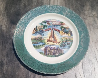 Vintage New York Collector's Plate