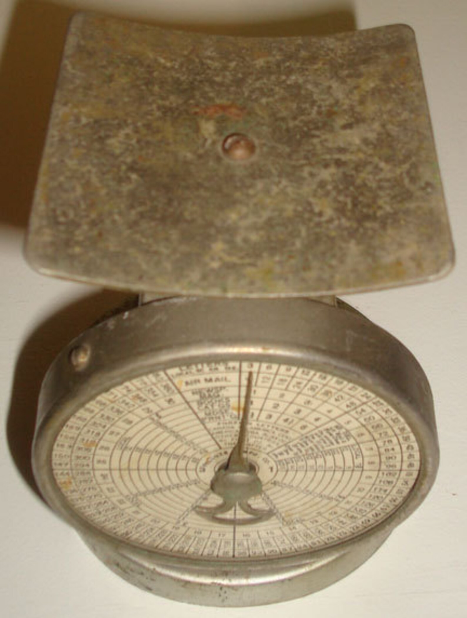 Vintage Pelouze US Postal Scale Etsy