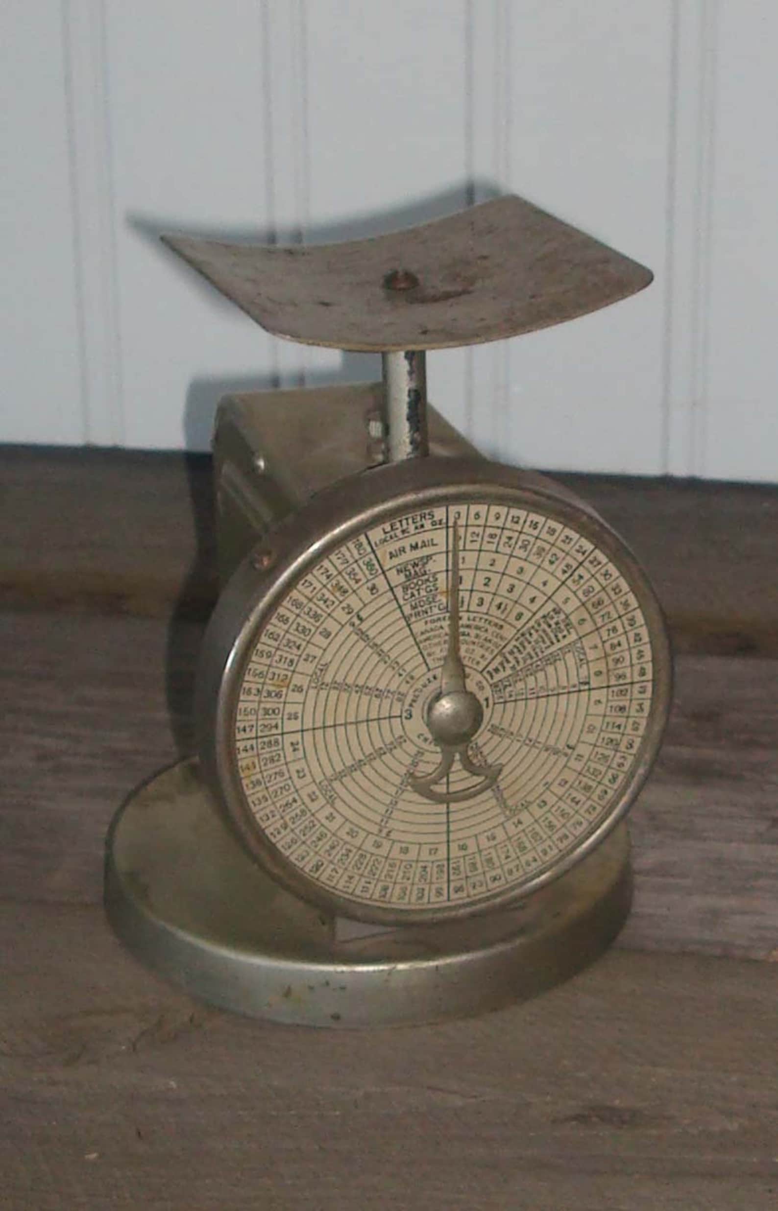 Vintage Pelouze US Postal Scale Etsy