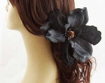 Black Magnolia Hair Stick Set