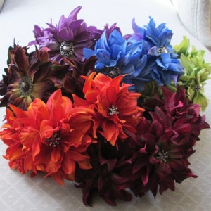 Dahlia Trio Headband 9 Color Choices image 10