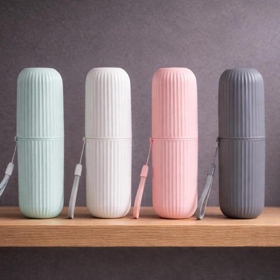 Travel Toothbrush Holder – Compact Polypropylene Toothbrush Case, Portable, Waterproof, Perfect for Travel and Storage