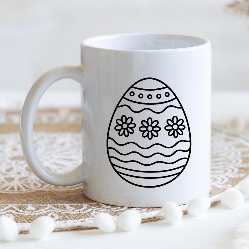 Easter Egg Bundle SVG PNG Files | Easter 2025 Cut Files | Easter Egg ...
