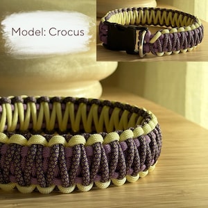 Collier pour chien en paracorde/Hundehalsband en paracorde | Fait main | Taille personnalisée | Résistant | Fabriqué en Allemagne image 9