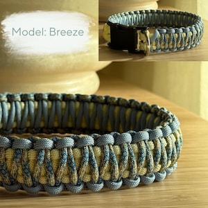 Collier pour chien en paracorde/Hundehalsband en paracorde | Fait main | Taille personnalisée | Résistant | Fabriqué en Allemagne image 5