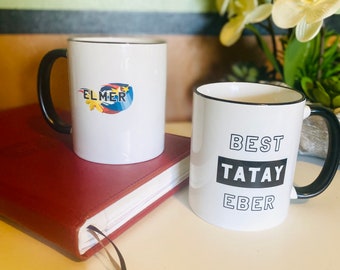 Filipino themed Coffee Mug | Custom Tagalog quote | Filipino mugs | Birthday gift | Best Nanay | Best Tatay