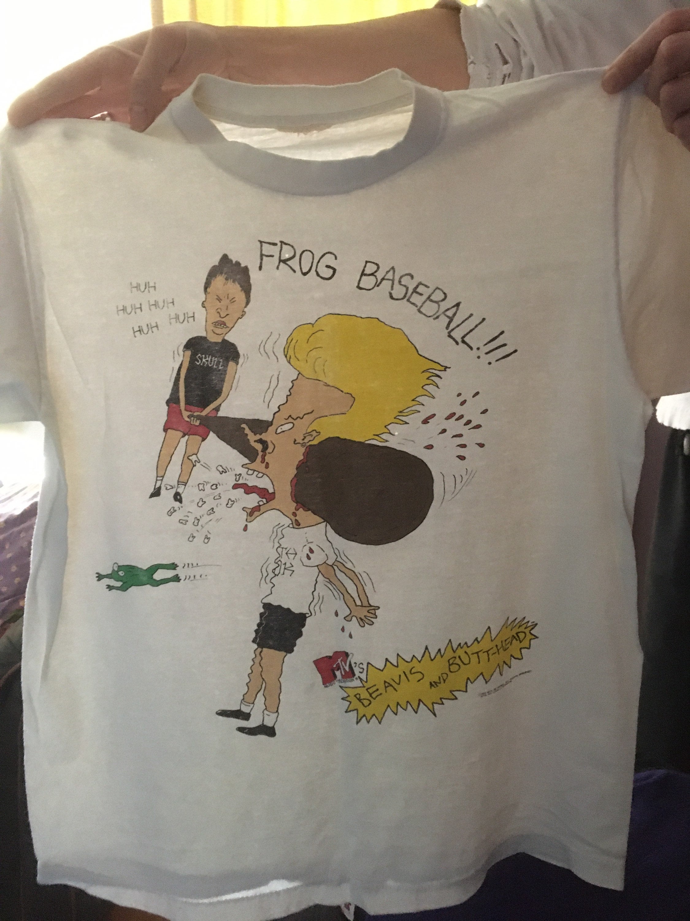 90's】Mtv BEAVIS AND BUTT-HEAD Tee ビンテージ, image size:2250x3000