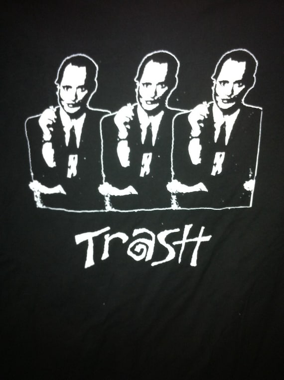 John Waters Trash T shirt Edith Massey Trash Baltimore Black Tee Short Sleeve Vintage Design from 75