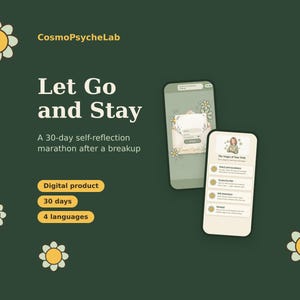 30-Tage-Challenge zur emotionalen Erholung, interaktive App, digitales Selbstfürsorge-Tagebuch, Arbeitsbuch für mentale Gesundheit, mehrsprachiger Planer