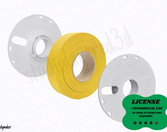 Polymaker Refill Master Spool, Eco Friendly Reusable Spool, 3D Printing - Blender Modeling - BambuLab - Limited Edition, Only Few Left.