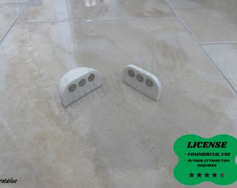Magnetic Door Holder, Door Stopper, Door Stop, Wall Protector - 3D Printing - Blender Modeling - BambuLab - Limited Edition, Only Few Left.