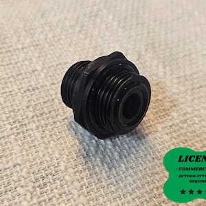 Gängadapter, gängtappssystemkoppling, 5/8 utvändig gänga - 3D-utskrift - Blendermodellering - BambuLab - Begränsad upplaga, fåtal kvar.