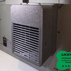 Bambu Lab P2S Exhaust Fan Airflow Adapter, Ventilation Mod,  3D Printing - Blender Modeling - BambuLab - Limited Edition, Only Few Left.