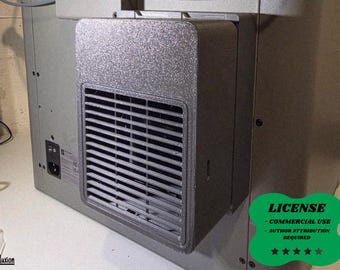 Bambu Lab P2S Exhaust Fan Airflow Adapter, Ventilation Mod,  3D Printing - Blender Modeling - BambuLab - Limited Edition, Only Few Left.