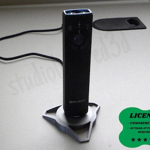 Olight Arkfeld Pro Flashlight Stand, ArkPro Light Holder,  - 3D Printing - Blender Modeling - BambuLab - Limited Edition, Only Few Left.