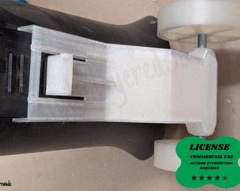 RYOBI Leaf VAC ATTACK Wheel Mout Replacement,Tool Upgrade, 3D Printing - Blender Modeling - BambuLab - Limited Edition, Only Few Left.