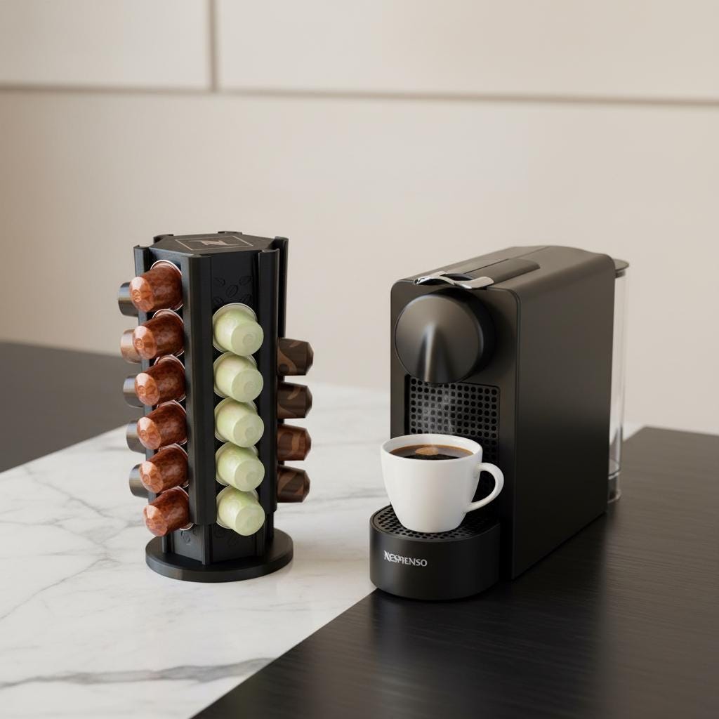 Porte capsules nespresso
