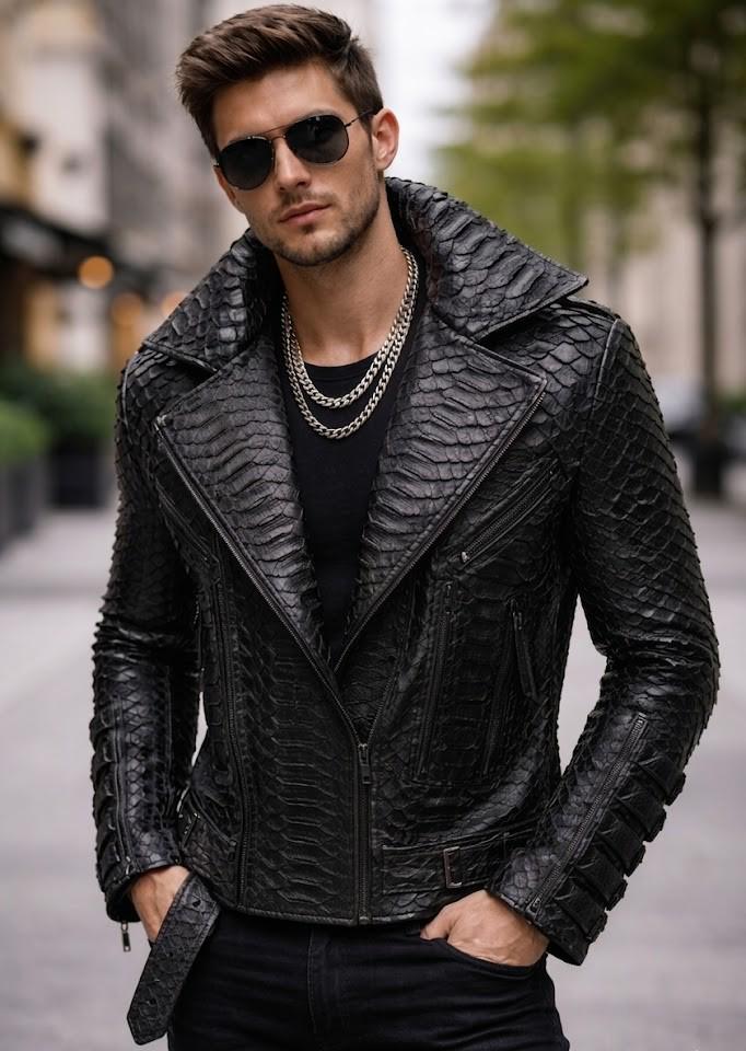 Mens python coat - Etsy 日本