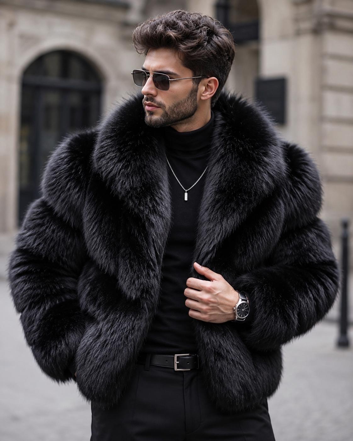 Beaver Fur Coat - Etsy