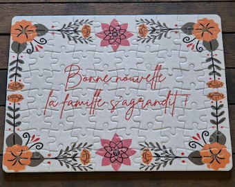 Puzzle Pregnancy Announcement Puzzle