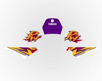 Yamaha PW 80 1995 stickers deco kit