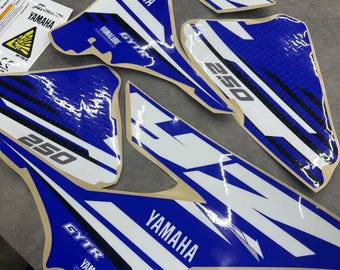 Genuine YAMAHA 125-250 YZ 2018 graphics kit