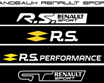Renault Sport RS Clio Megane Windscreen Strip