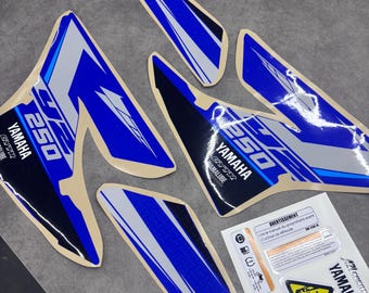 Original style graphics kit for YAMAHA 125-250 YZ 2020