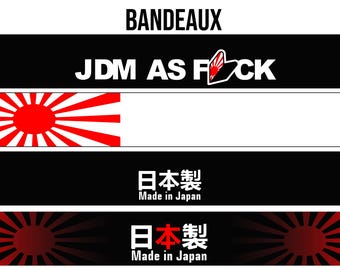 JDM JAPAN windshield trim for Japanese cars