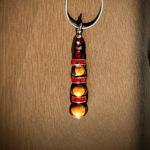 Ohio State Buckeyes Pendant Necklace