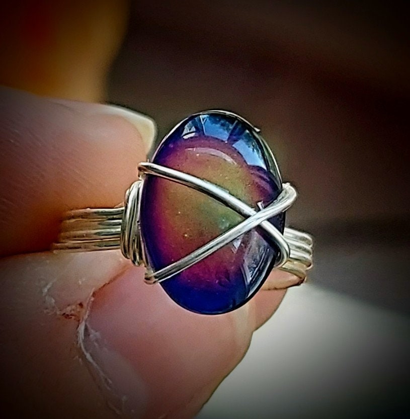 MOOD RING/EMOTION RING- 1970'S ORIGINAL-NOS | #31792134