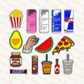 Food & Drink Metal 3M Stickers – Waterproof Laptop/Phone Charms product logo