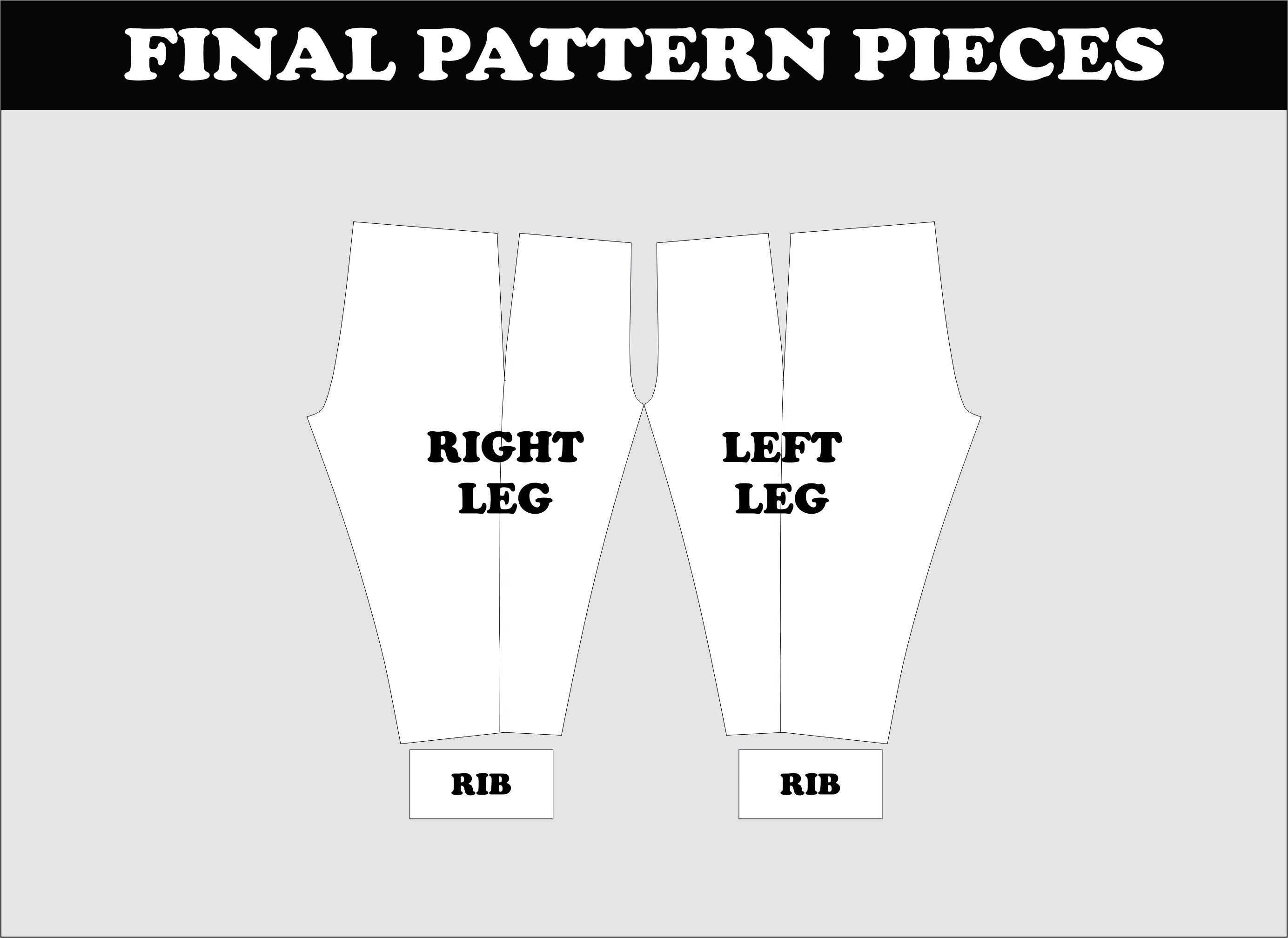 Jogger Pants Pattern, Digital Download, CDR PDF File, Sewing Pattern ...