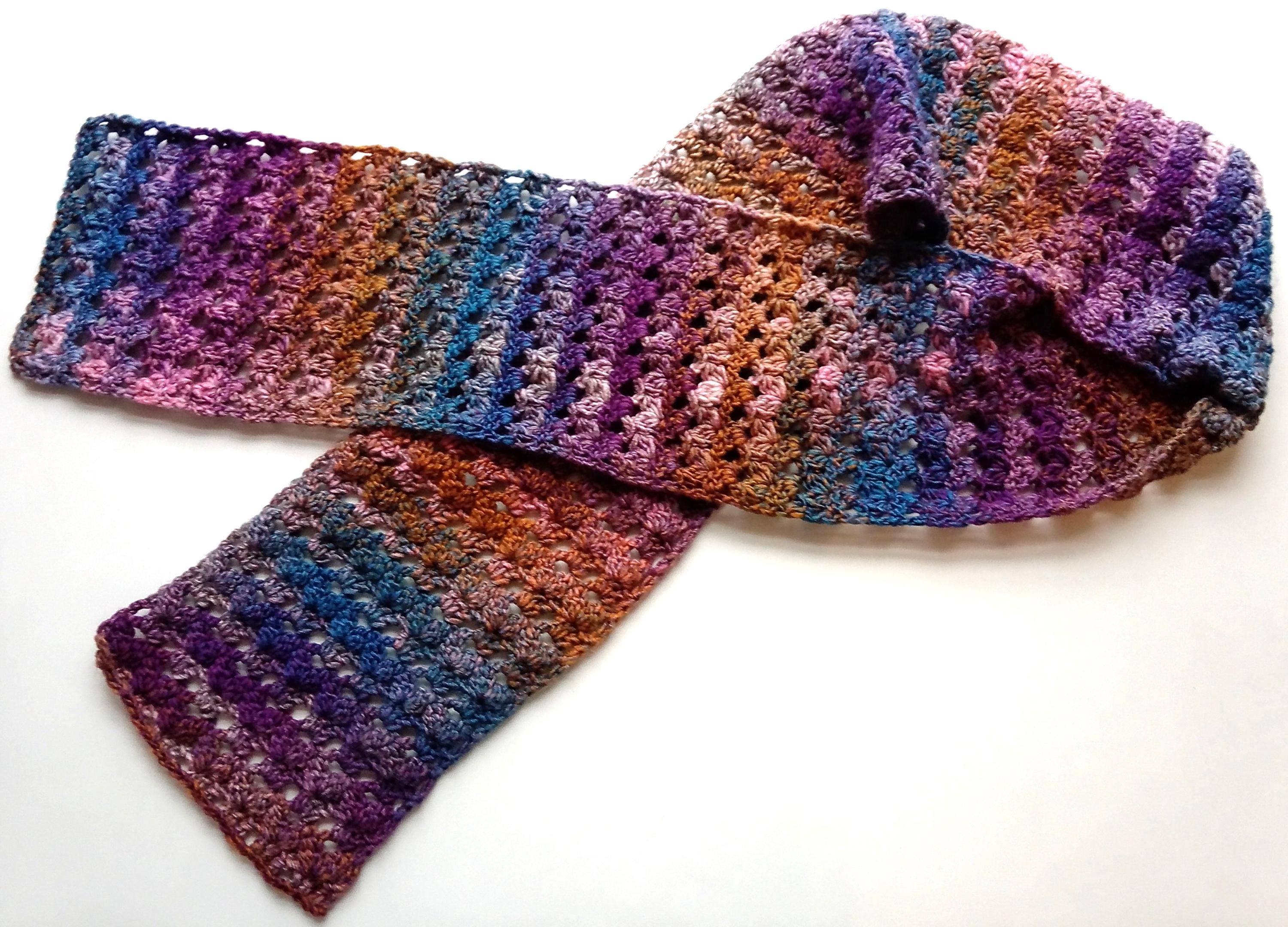 Easy Crochet Pattern: Aurora Lace Scarf - Aran/worsted - PDF – Instant ...
