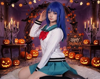 Teruhashi Kokomi Cosplay Costume: PK Academy Uniform Set, Saiki K Cosplay