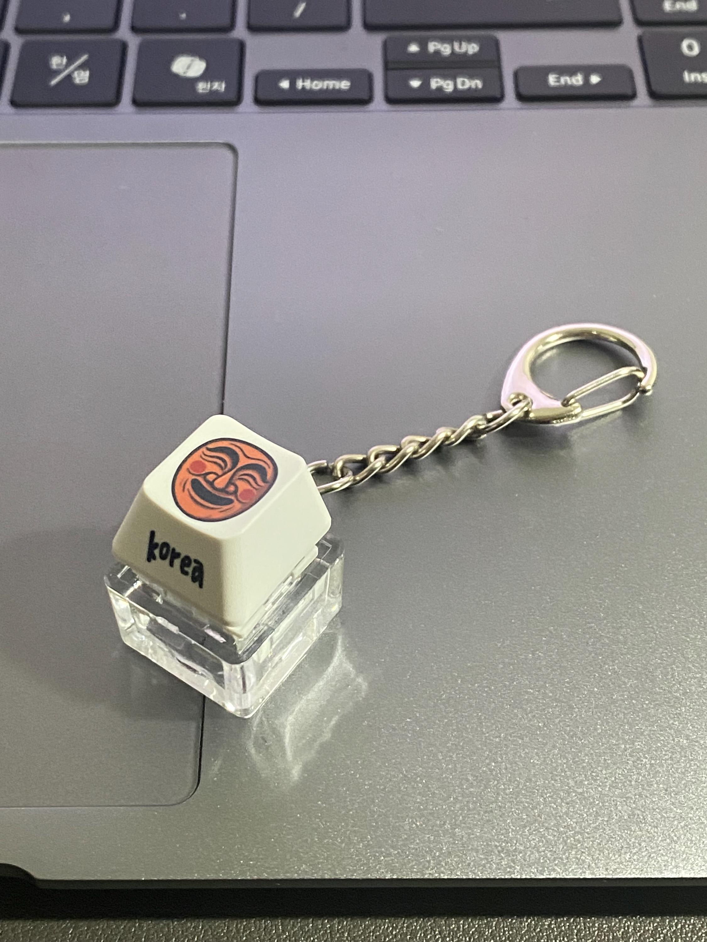 Korean Keycap Fidget Kechains | Seoul & Korean Culture Design - Etsy