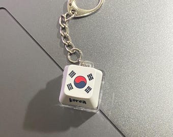 Korean Keycap Fidget Kechains | Seoul & Korean Culture Design - Etsy