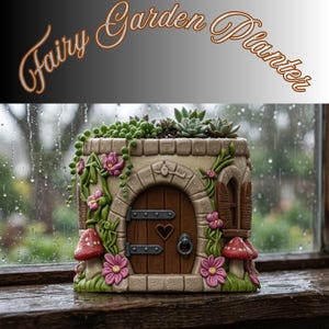 ✔ Fairy Garden Decor
✔ Succulent Planter
✔ Pencil Holder
✔ Desk Organizer
✔ Fantasy Home Decor
✔ Gift for Fairy Lovers