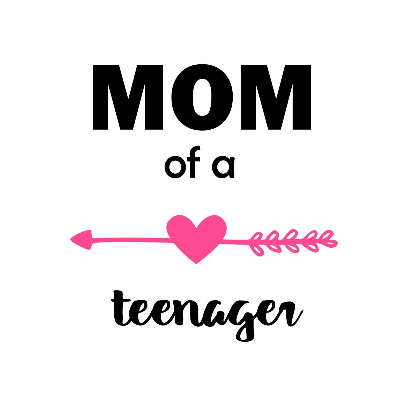 Brother of a teenager pdf dxf for Silhouette and Cricuit svg,png birthday 13