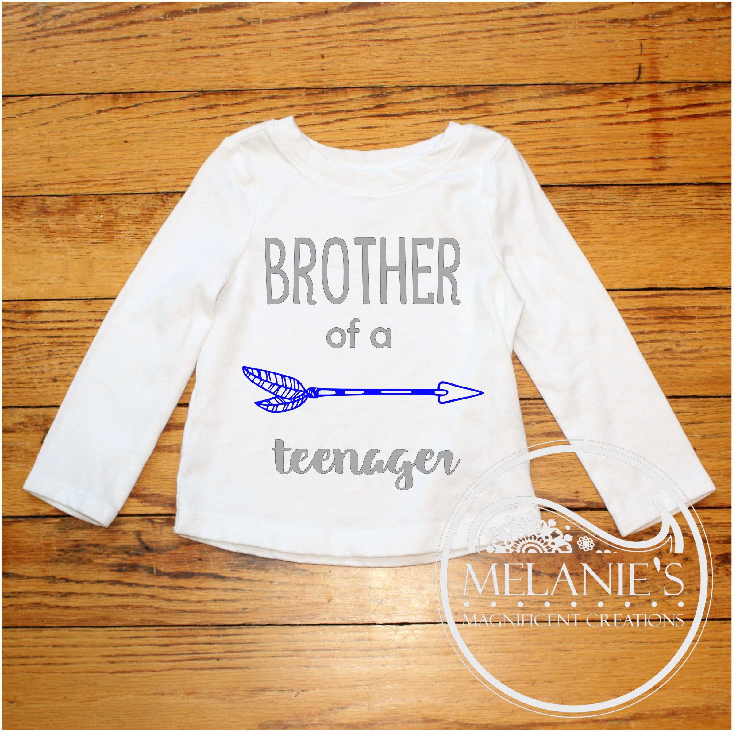 Brother of a teenager pdf dxf for Silhouette and Cricuit svg,png birthday 13