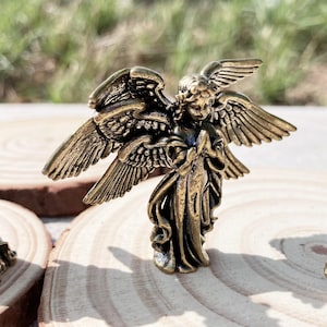 Vintage Brass Angel - Etsy