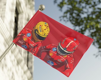 Bandera del dúo Ferrari