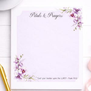 Christian Notepad 4x4 | Bible Study, Prayer Journal, Scripture Writing Pad