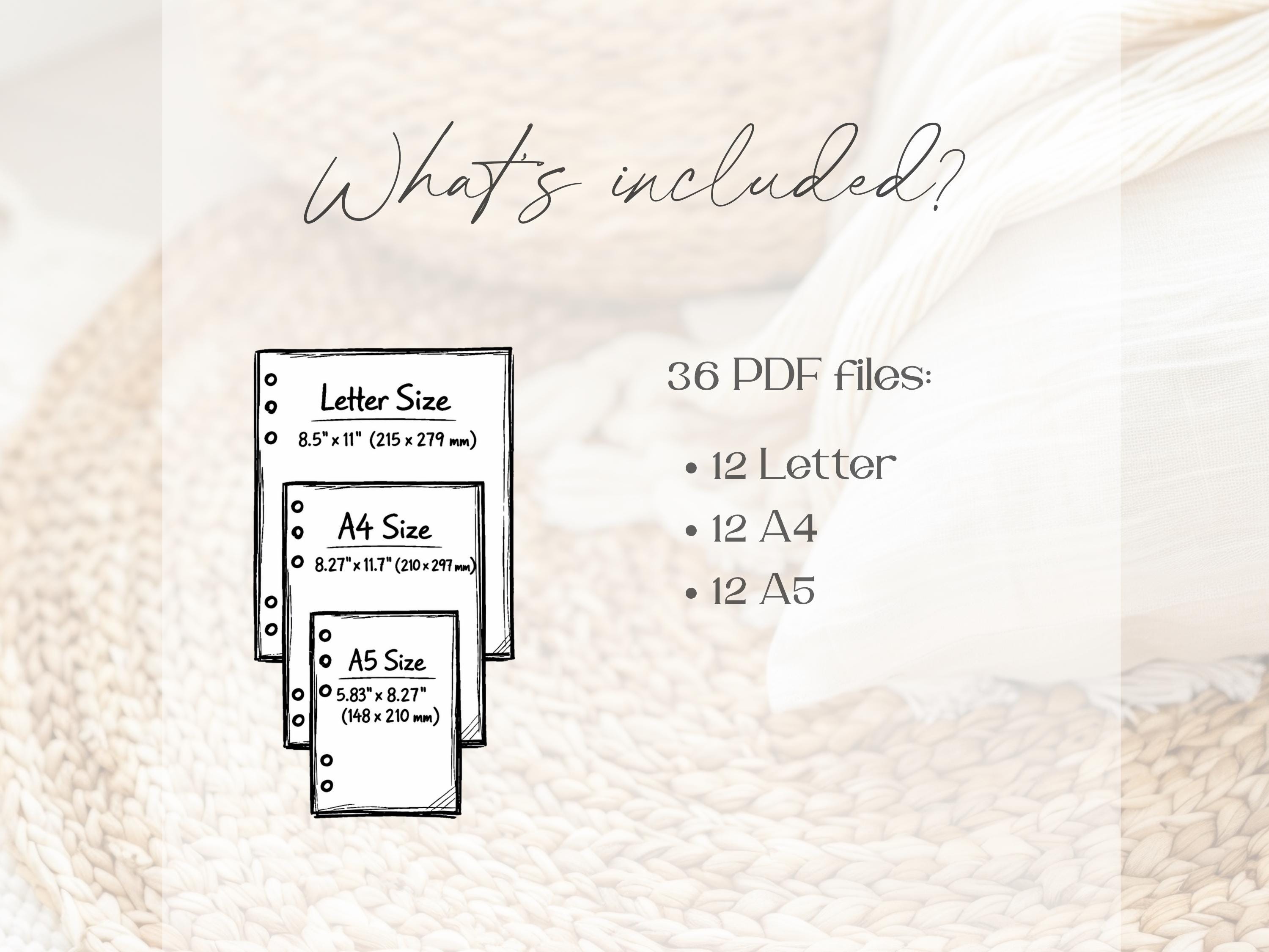 Weekly Planner Printable | Minimalist Weekly Planner PDF | Undated ...