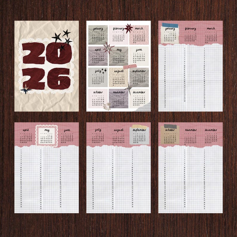 Digital Bullet Journal Template (printable) Etsy