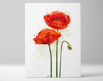 Two Poppies