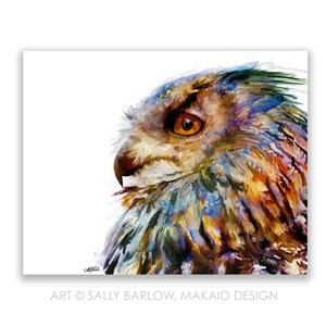 8x10 Art Print ~ Eurasian Owl