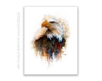 Art Print ~ Untamed Terrain Eagle