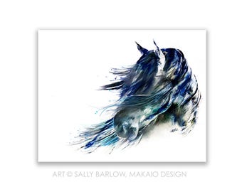 Art Print ~ Wind Dancer ~ Blue